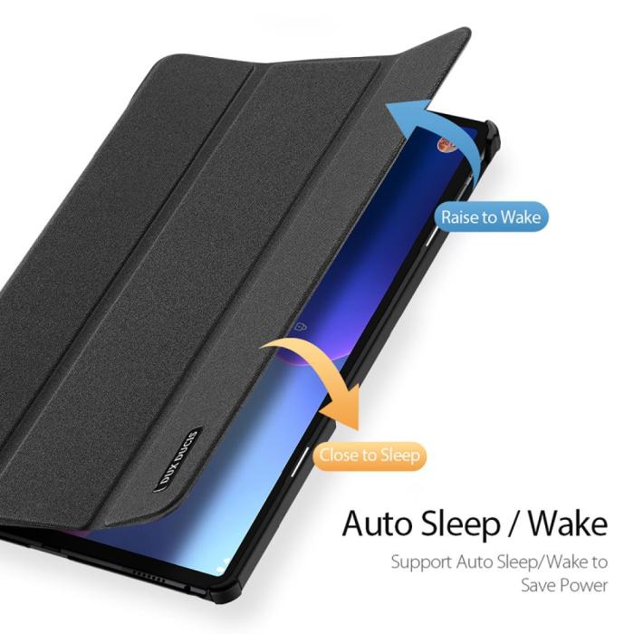 Bild 6, DUX DUCIS DUX DUCIS Lenovo Tab M10 Plus Gen 3 Fodral DOMO Tri-Fold Svart - Teknikhallen.se