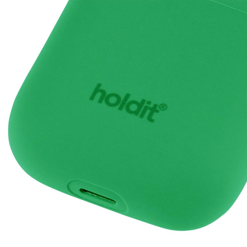 holdit holdit Silikonfodral AirPods Nygård Grass Green - Teknikhallen.se