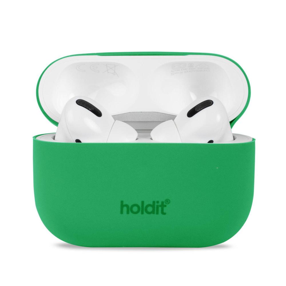 holdit holdit Silikonfodral AirPods Pro Nygård Grass Green - Teknikhallen.se