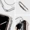 Spigen Spigen Apple Watch 44/45 mm Skal Liquid Crystal Transparent - Teknikhallen.se