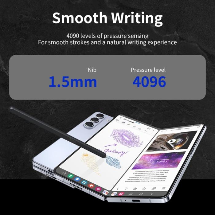 Bild 2,  Samsung Galaxy Z Fold 6/5/4/3 Stylus Pen Svart - Teknikhallen.se