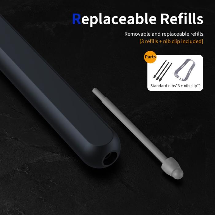 Bild 4,  Samsung Galaxy Z Fold 6/5/4/3 Stylus Pen Svart - Teknikhallen.se