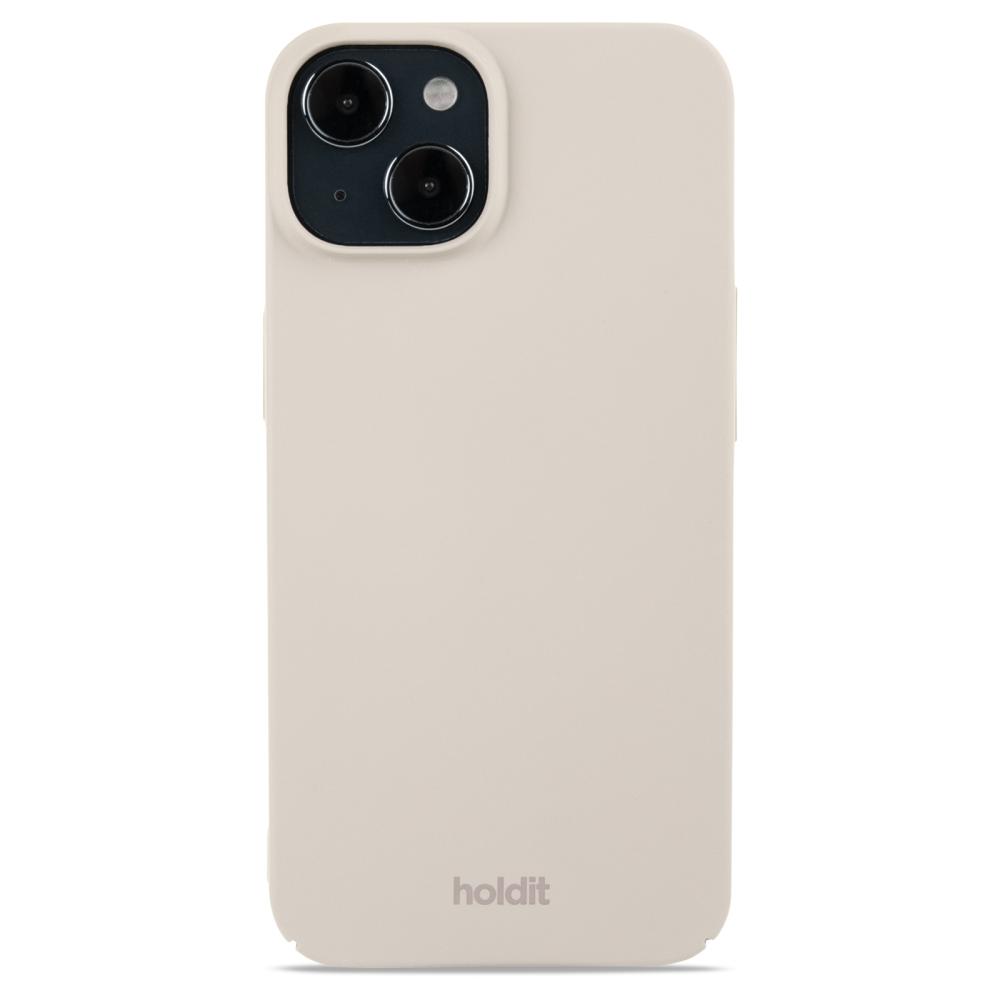 holdit holdit iPhone 15 Mobilskal Slim Light Beige - Teknikhallen.se