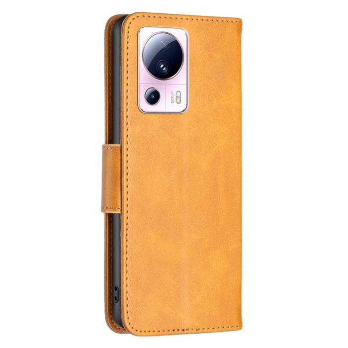 Bild 3,  Xiaomi 13 Lite 5G Fodral Solid Shark Läder Ljus Brun - Teknikhallen.se