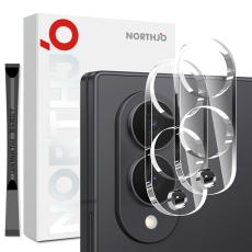 NORTHJO NORTHJO Samsung Galaxy Z Fold 8 2-PACK Linsskydd H&auml;rdat Glas - Teknikhallen.se