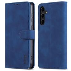 AZNS AZNS Samsung Galaxy S24 FE Fodral L&auml;der Bl&aring; - Teknikhallen.se