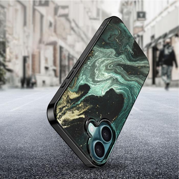 Bild 3, Tech-Protect Tech-Protect iPhone 16 Skal MagSafe Lamano Verde Aura - Teknikhallen.se