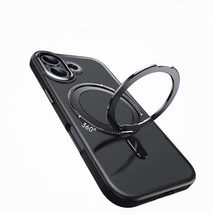 Bild 6, Tech-Protect Tech-Protect iPhone 17 Skal MagSafe MagRing Svart - Teknikhallen.se