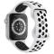 ColorPop Sportarmband Dual-Color Apple Watch 42/44/45/49 mm (M/L) Vit/Svart - Teknikhallen.se