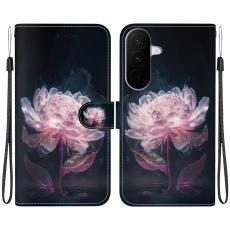  Samsung Galaxy A27 5G Fodral L&auml;der Blomma Rosa - Teknikhallen.se