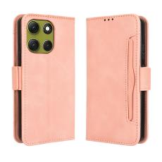  Motorola Moto G86 Power 5G Fodral Med Avtagbart Kortfack Rosa - Teknikhallen.se