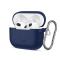 Tech-Protect Tech-Protect AirPods 3 Skal Silikon Hook Navy Blue - Teknikhallen.se