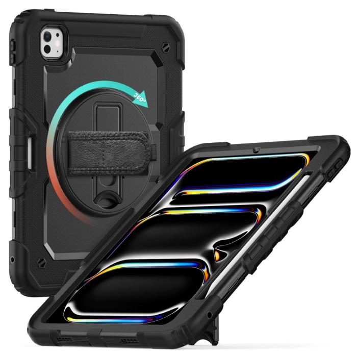Bild 2, Tech-Protect Tech-Protect iPad Pro 11 2025/2024 Fodral Solid360 Svart - Teknikhallen.se