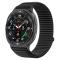  Galaxy Watch 8 46/44/40 mm Armband Nylon Loop Svart - Teknikhallen.se