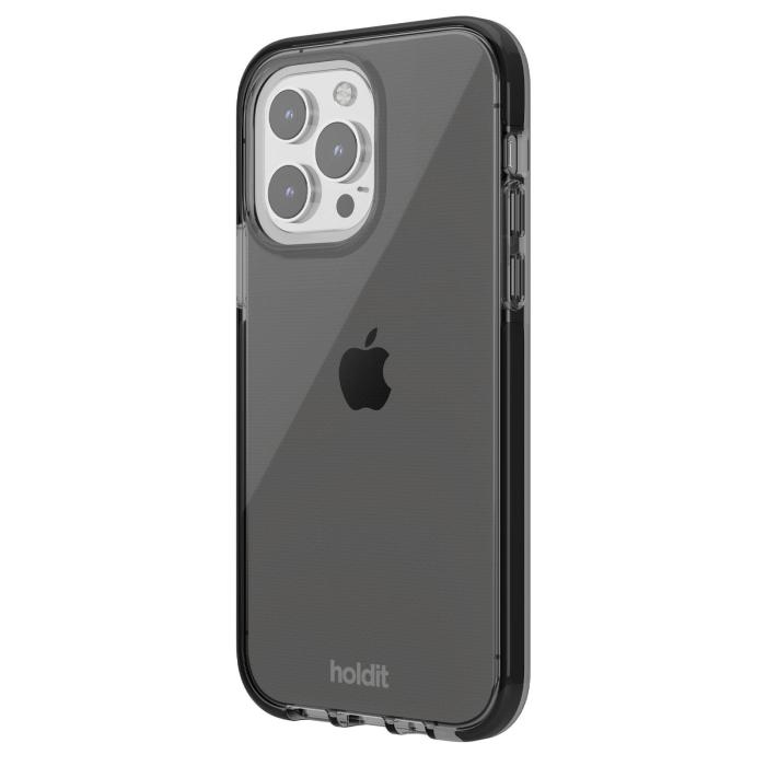 Bild 3, holdit holdit iPhone 15 Pro Mobilskal Seethru Svart - Teknikhallen.se