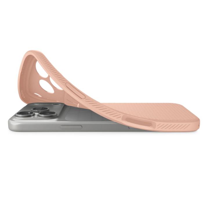 Bild 5, Spigen Spigen iPhone 18 Pro Max / 17 Pro Max Skal Liquid Air Rose Titanium - Teknikhallen.se