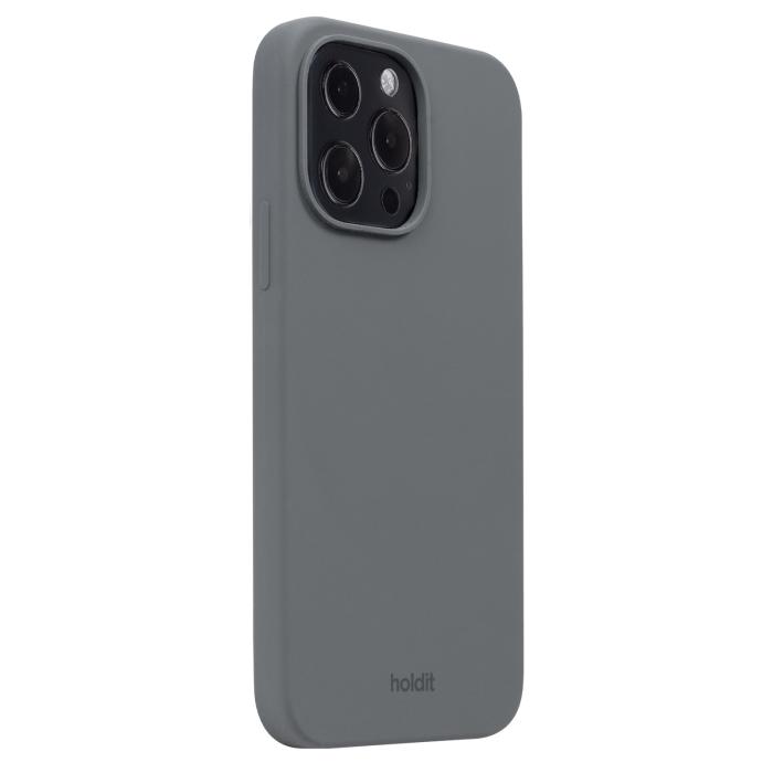 Bild 2, holdit holdit iPhone 13 Pro Mobilskal Silikon Space Gray - Teknikhallen.se