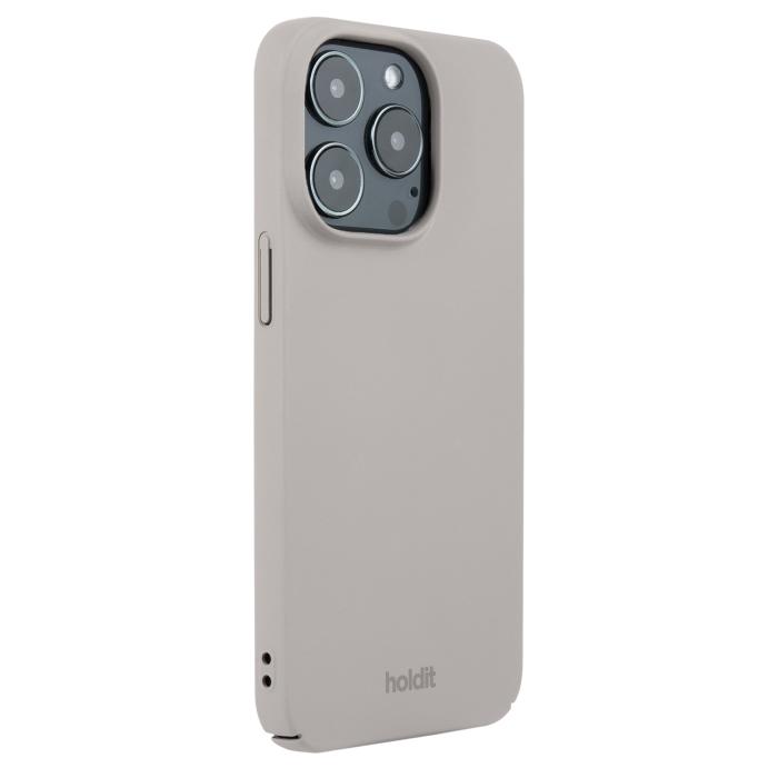 Bild 2, holdit holdit iPhone 15 Pro Mobilskal Slim Taupe - Teknikhallen.se