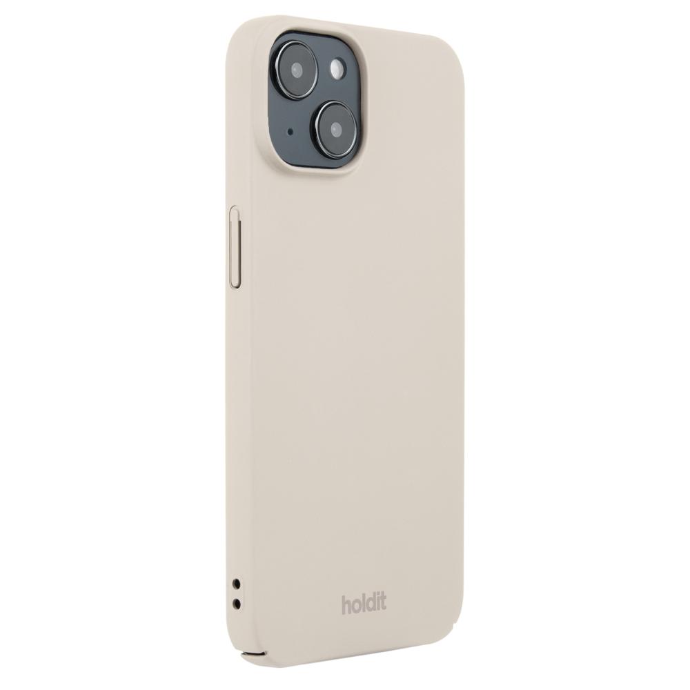 holdit holdit iPhone 15 Mobilskal Slim Light Beige - Teknikhallen.se