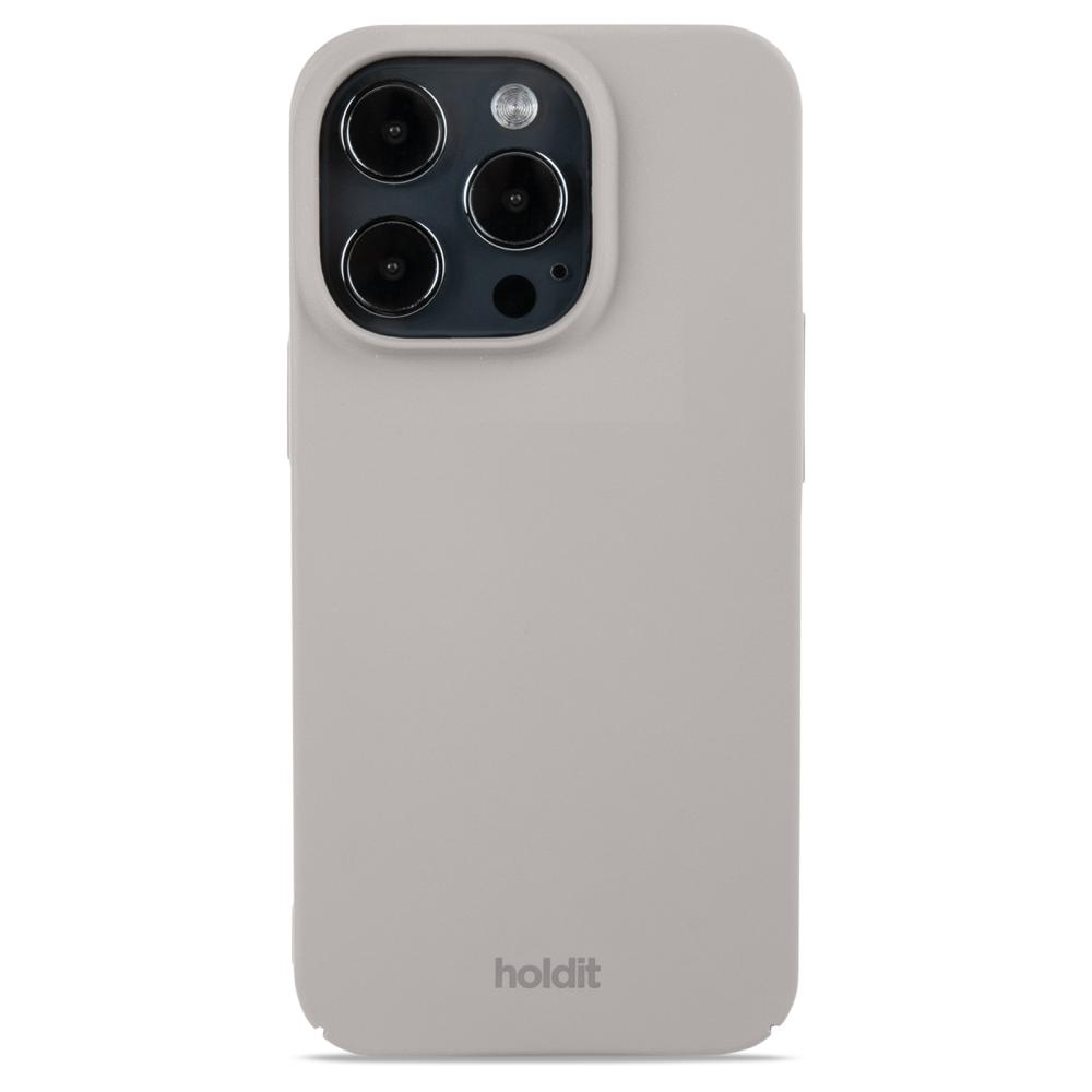 holdit holdit iPhone 15 Pro Mobilskal Slim Taupe - Teknikhallen.se