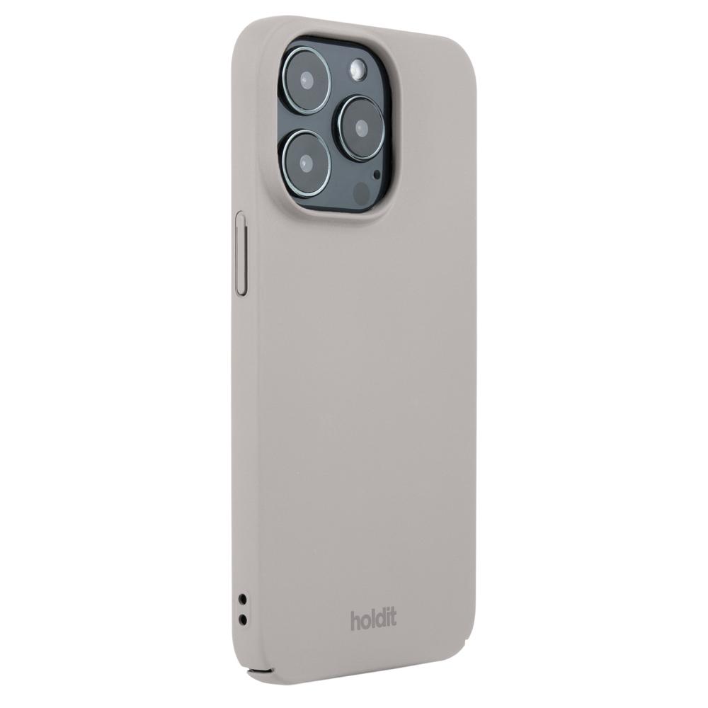 holdit holdit iPhone 15 Pro Mobilskal Slim Taupe - Teknikhallen.se