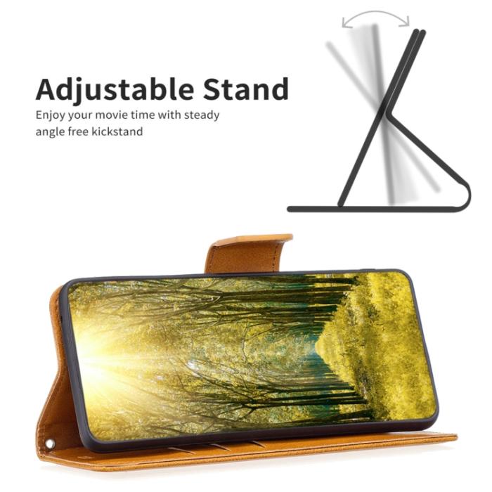 Bild 5,  Xiaomi 13 Lite 5G Fodral Solid Shark Läder Ljus Brun - Teknikhallen.se