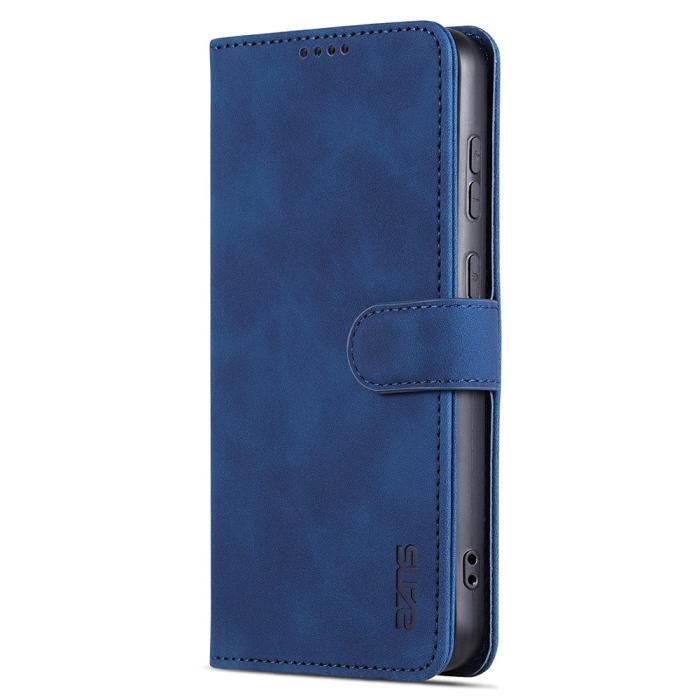 Bild 6, AZNS AZNS Samsung Galaxy S24 FE Fodral Läder Blå - Teknikhallen.se