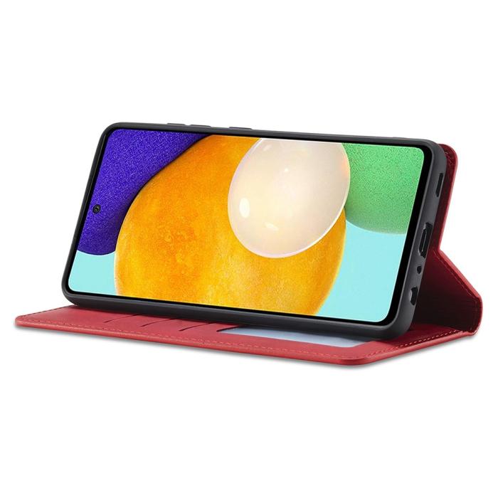 Bild 3, FORWENW FORWENW Samsung Galaxy A23 5G Fodral Flip Läder Röd - Teknikhallen.se