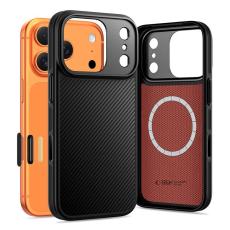 Tech-Protect Tech-Protect iPhone 17 Pro Skal MagSafe Kevlar Aramid Svart - Teknikhallen.se
