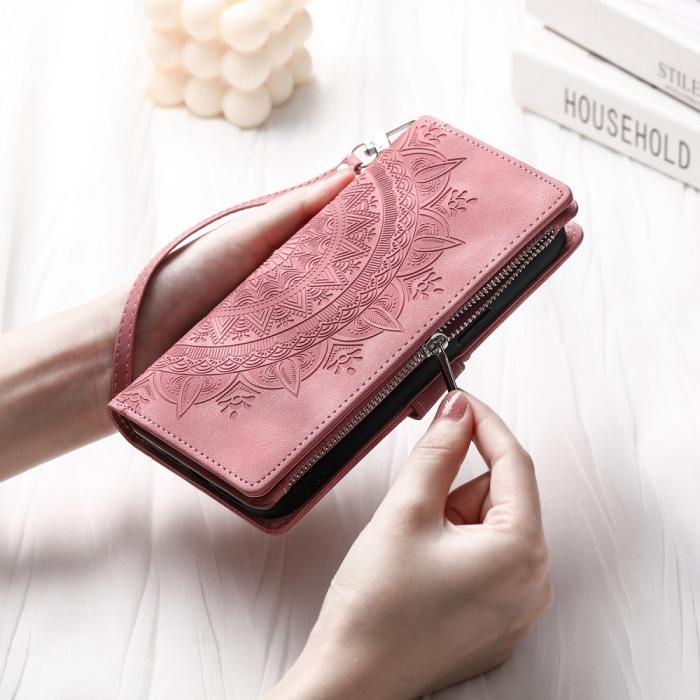 Bild 6,  Xiaomi Redmi Note 14 Pro/Pro Plus 5G Fodral Mandala Roséguld - Teknikhallen.se