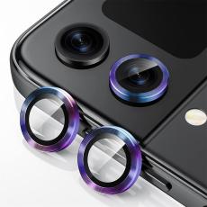 ENKAY ENKAY Galaxy Z Flip 5 Linsskydd Aluminium H&auml;rdat Glas Fade - Teknikhallen.se
