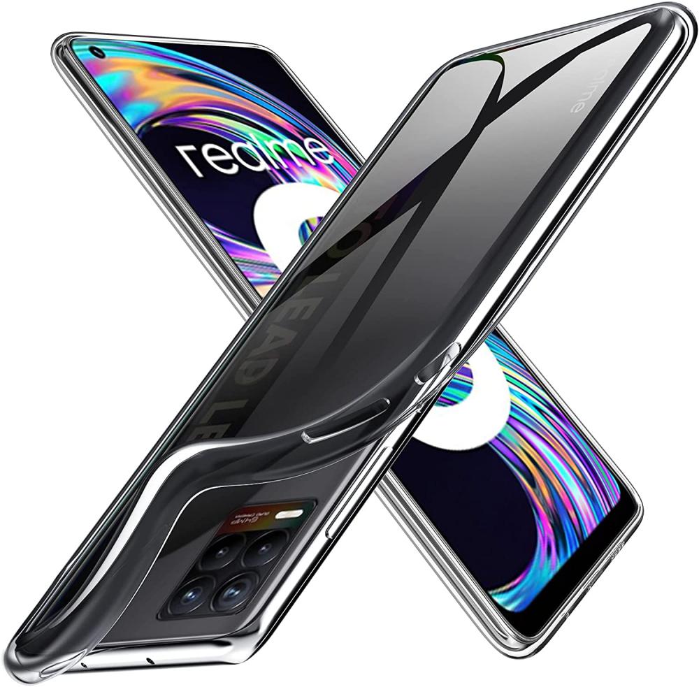  Realme 8 - Transparent TPU Skal - Teknikhallen.se