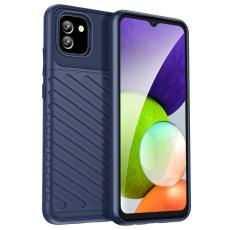 Samsung Galaxy A03 Skal Twill Textur Bl&aring; - Teknikhallen.se