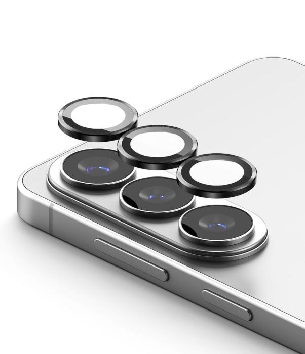 Bild 3, Ringke Ringke Galaxy S26/S26 Plus 2-PACK Linsskydd Härdat Glas Svart - Teknikhallen.se