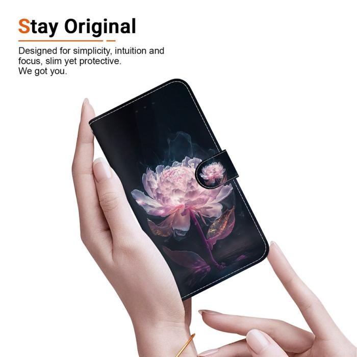 Bild 4,  Samsung Galaxy A27 5G Fodral Läder Blomma Rosa - Teknikhallen.se