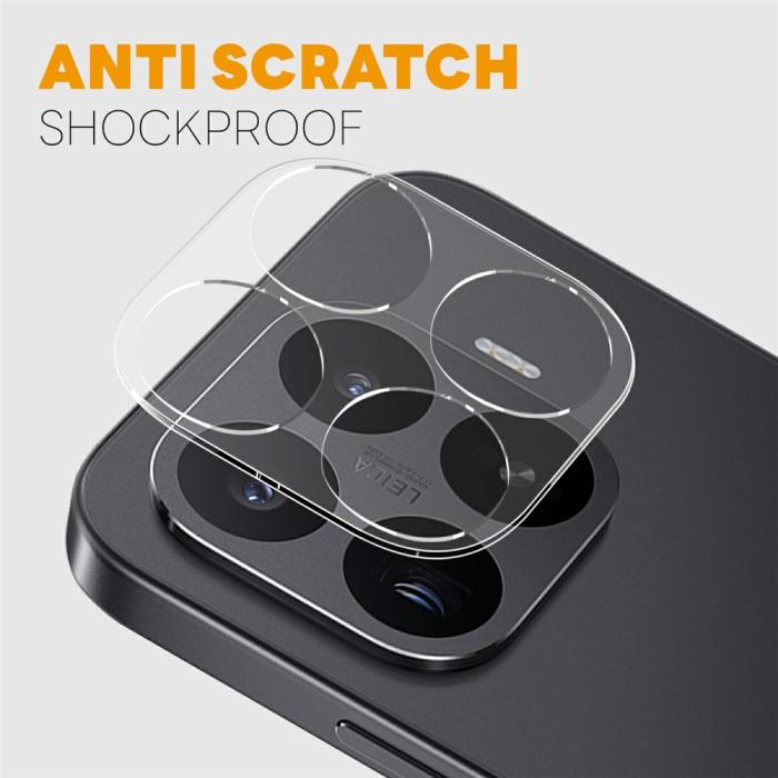 Bild 2, NORTHJO NORTHJO Xiaomi 17T Pro 2-PACK Linsskydd Härdat glas Transparent - Teknikhallen.se