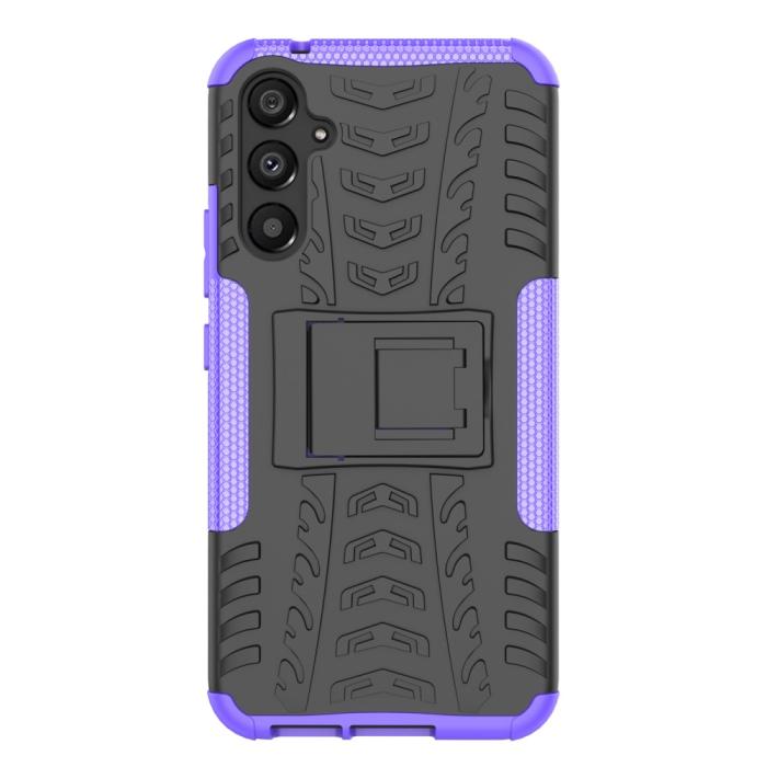 Bild 2,  Galaxy A34 5G Skal Ultimata Stöttåligt med Stöd Lila - Teknikhallen.se
