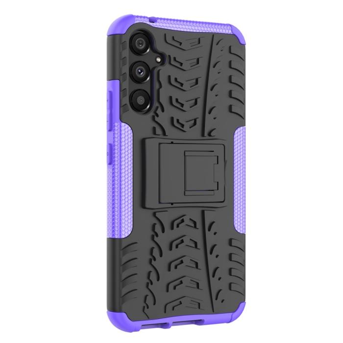 Bild 3,  Galaxy A34 5G Skal Ultimata Stöttåligt med Stöd Lila - Teknikhallen.se