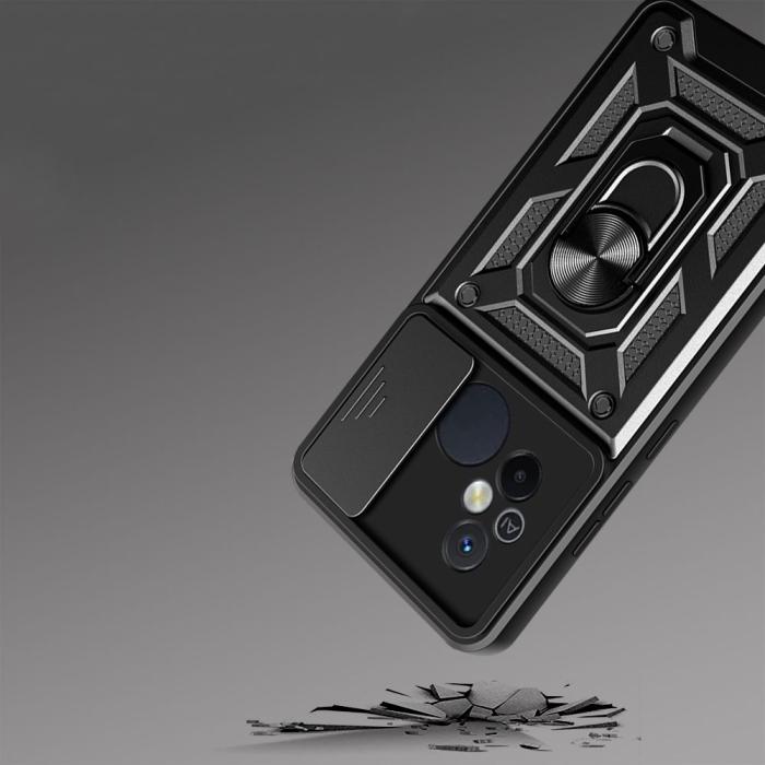 Bild 3, Tech-Protect Tech-Protect Xiaomi Redmi 12C Skal CamShield Pro Svart - Teknikhallen.se