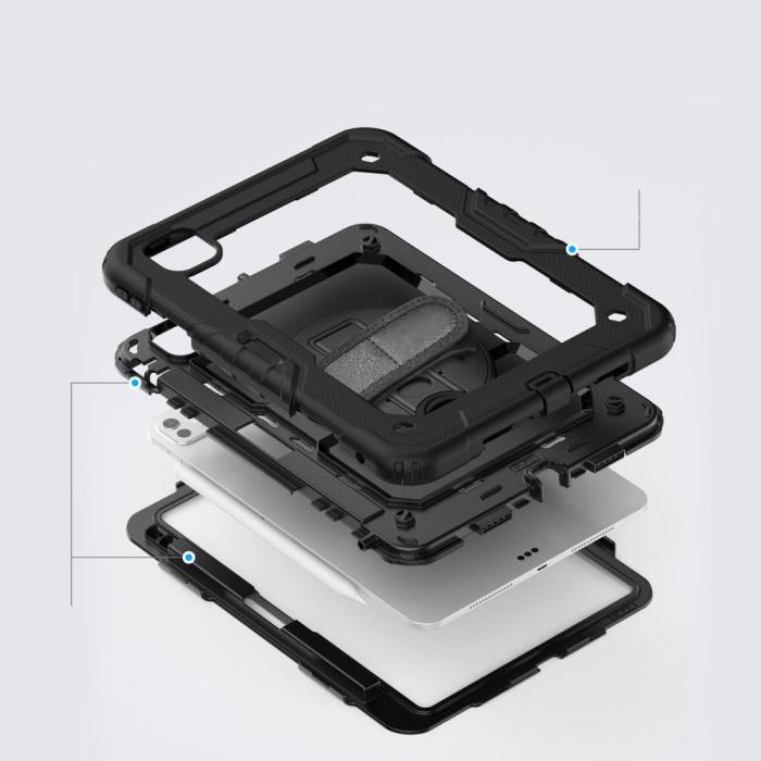 Bild 5, Tech-Protect Tech-Protect iPad Pro 11 2025/2024 Fodral Solid360 Svart - Teknikhallen.se