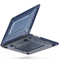  MacBook Pro 16 2021-2023 Skal Med Kickstand Safirbl&aring; - Teknikhallen.se
