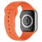 ColorPop Apple Watch 38/40/41 mm Silikon Armband (M/L) Orange - Teknikhallen.se