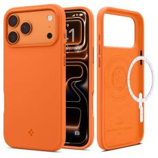 Spigen Spigen iPhone 17 Pro Skal MagSafe Silicone Fit Cosmic Orange - Teknikhallen.se