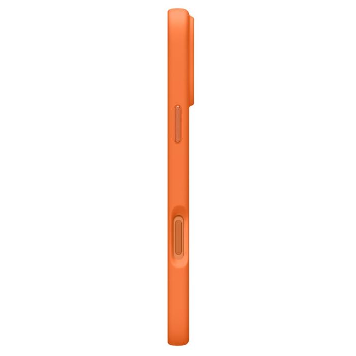 Bild 5, Spigen Spigen iPhone 17 Pro Skal MagSafe Silicone Fit Cosmic Orange - Teknikhallen.se