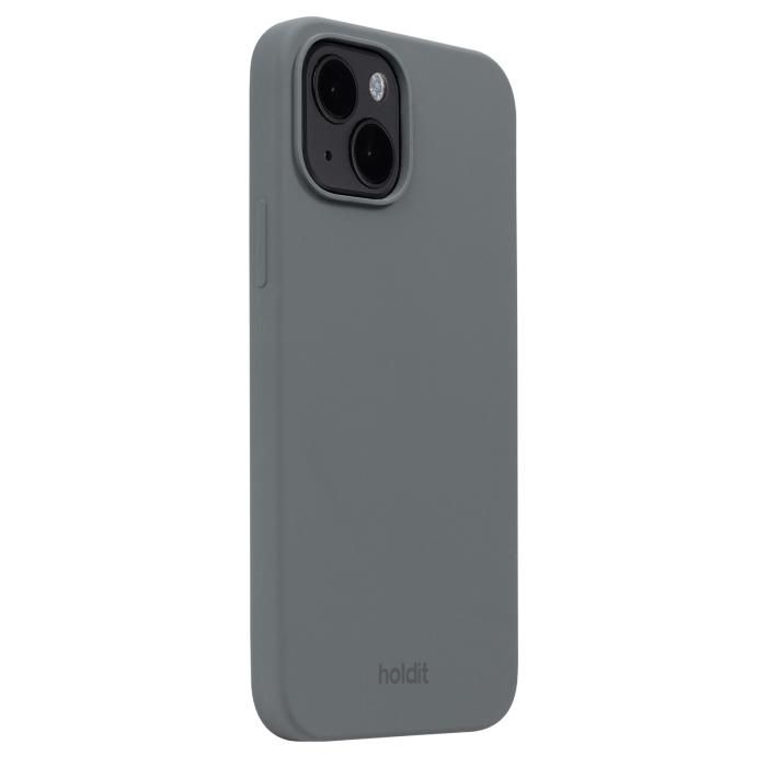 Bild 2, holdit holdit iPhone 14/13 Mobilskal Silikon Space Gray - Teknikhallen.se