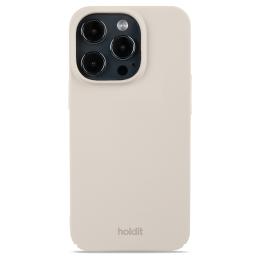 holdit holdit iPhone 15 Pro Mobilskal Slim Light Beige - Teknikhallen.se