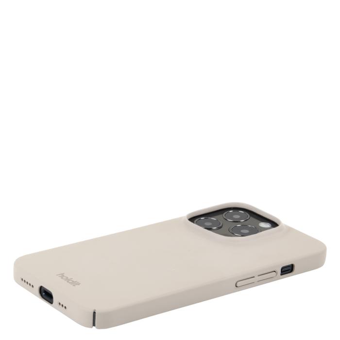 Bild 3, holdit holdit iPhone 15 Pro Mobilskal Slim Light Beige - Teknikhallen.se