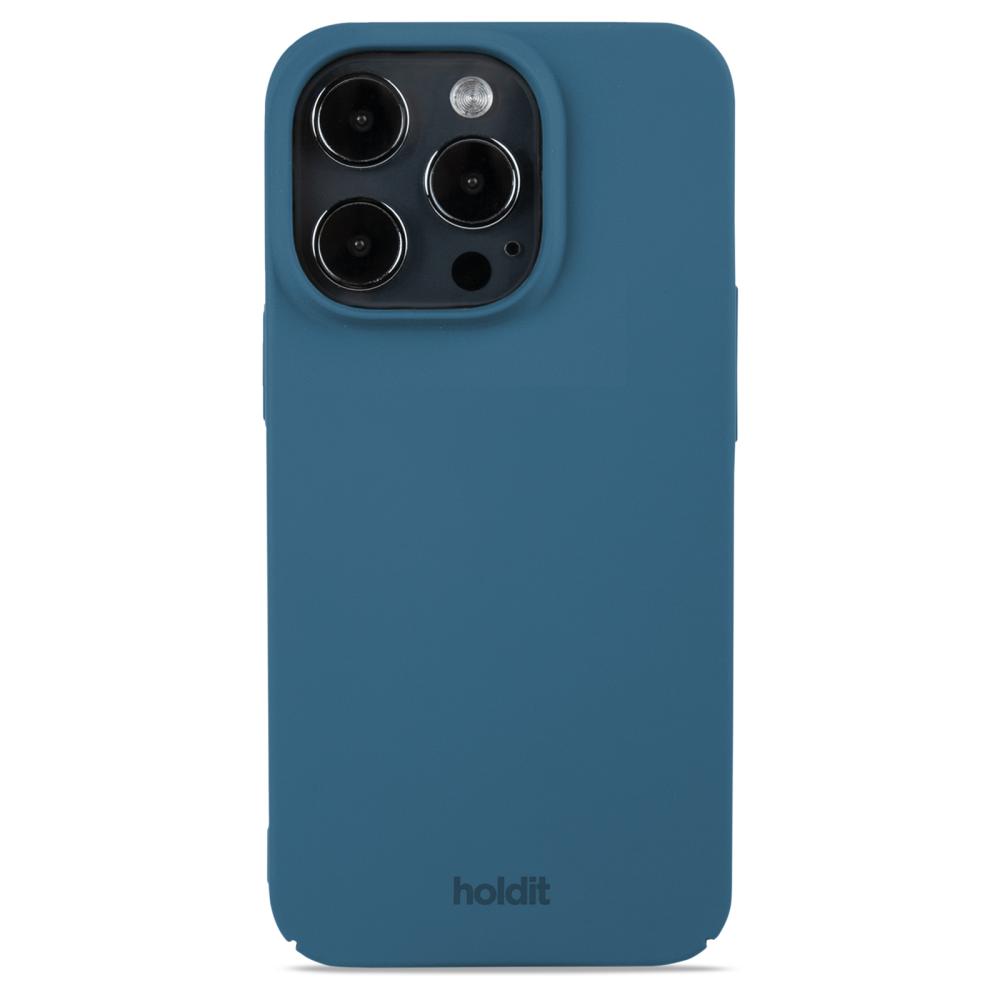 holdit holdit iPhone 15 Pro Mobilskal Slim Denim Blue - Teknikhallen.se