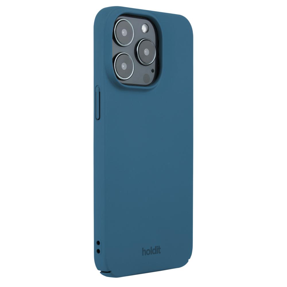 holdit holdit iPhone 15 Pro Mobilskal Slim Denim Blue - Teknikhallen.se