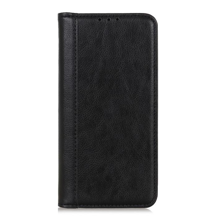Bild 2,  Samsung Galaxy S22 Plus Fodral Flip Split Läder Svart - Teknikhallen.se